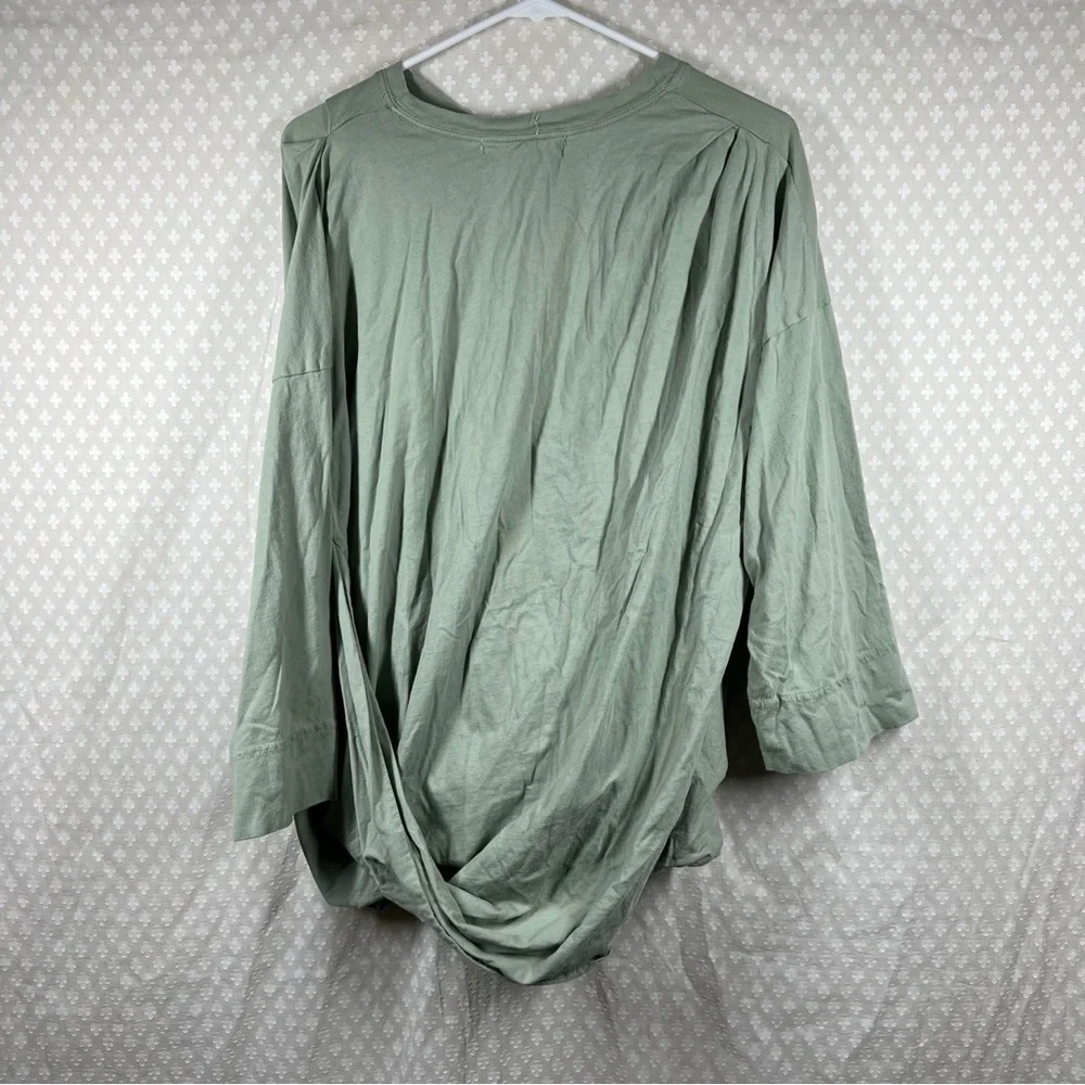 Free People Beach Sage Green‎ Oversized Top